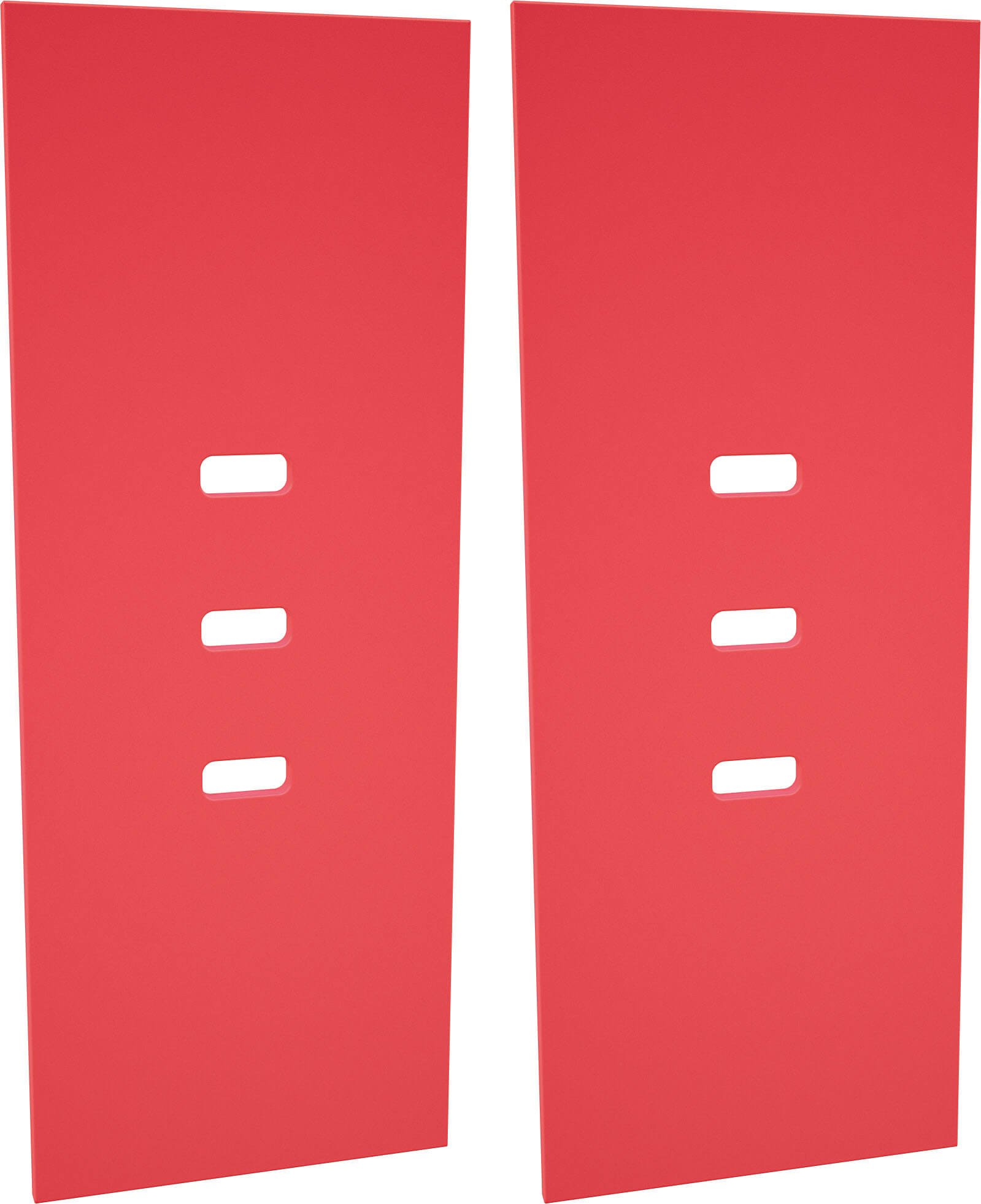 Türen für Garderobe Rainbow, 2 St. - rot