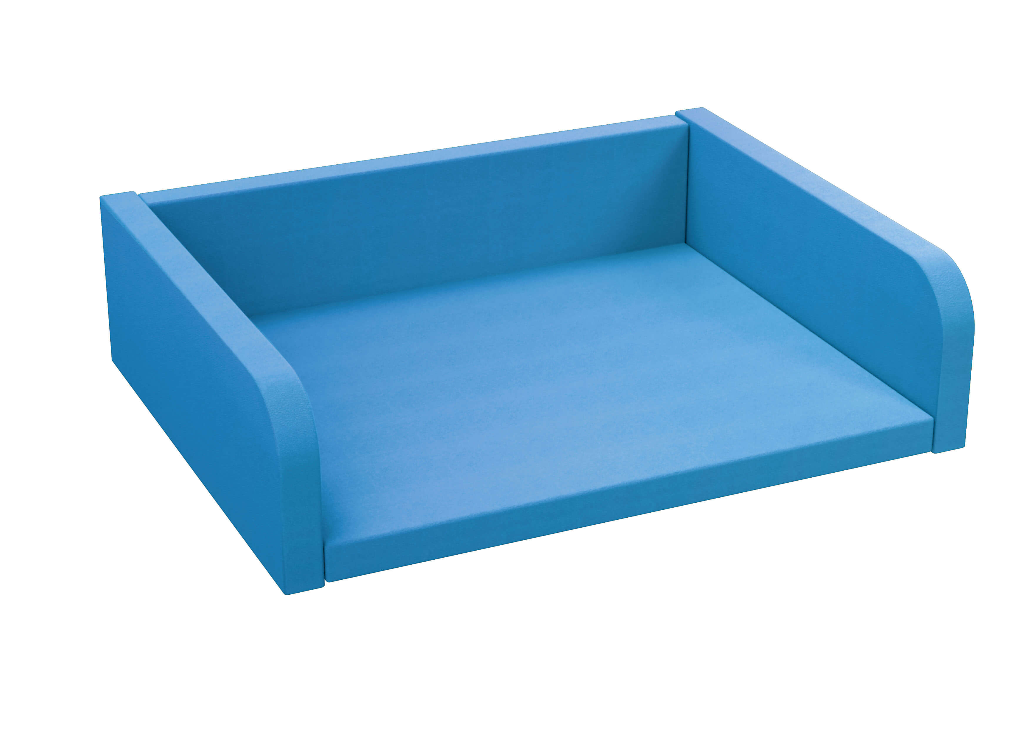 Wickelauflage blau