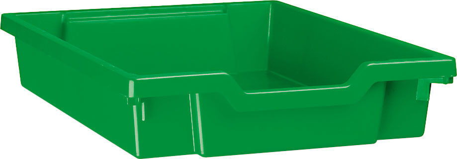 kleiner Schiebecontainer - grün (Schienen inkl.)