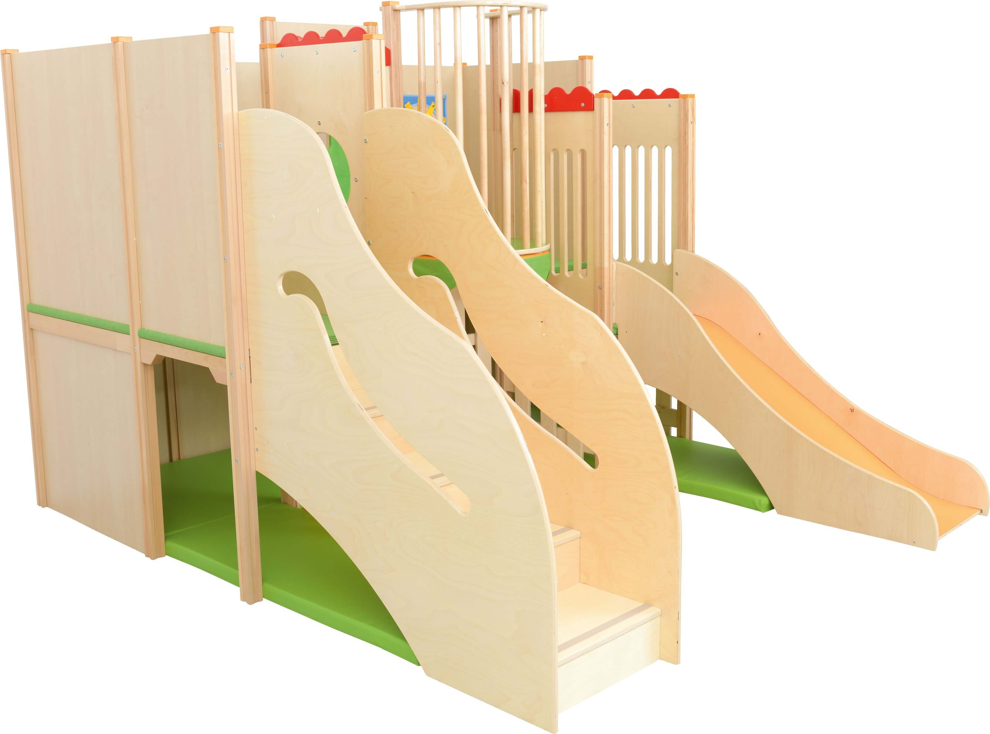 Kindergarten Spielecke Leo XL von vorne links