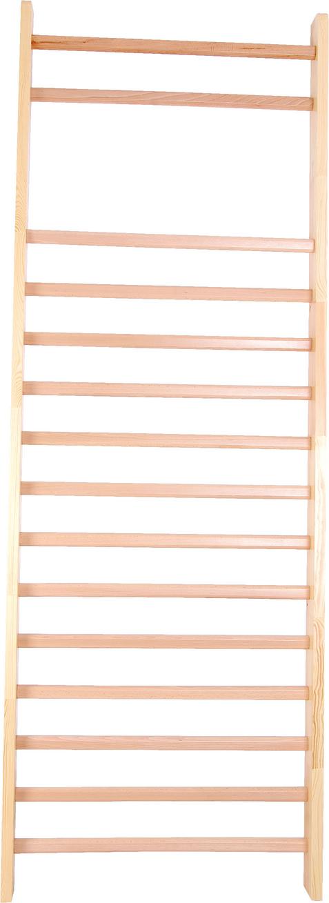 Sprossenwand - einfach - 256 cm für Kletterübungen.