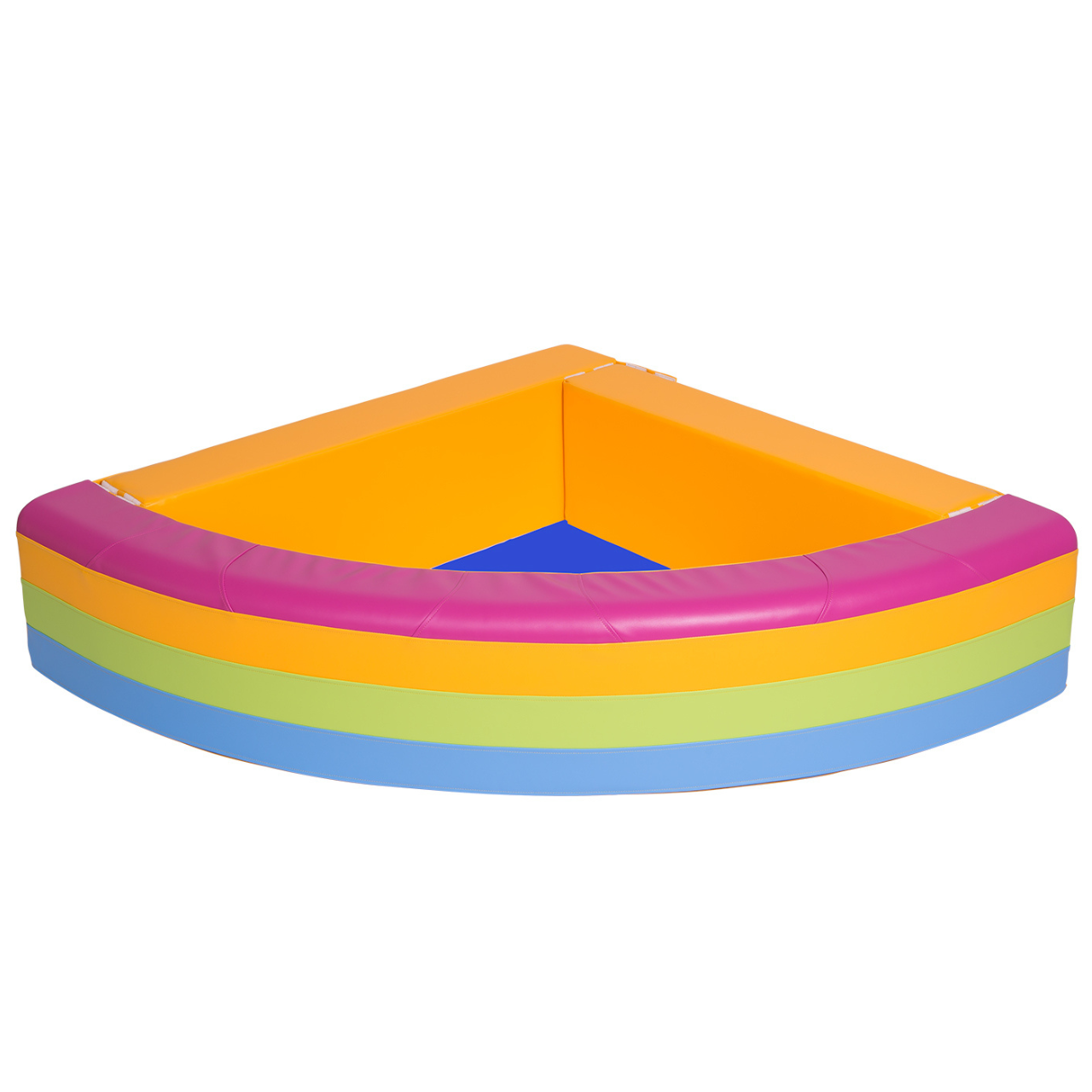 Bällebad - Regenbogen 120x120x30