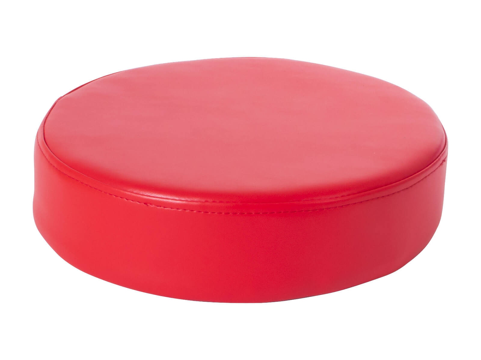 rundes Sitzkissen, rot