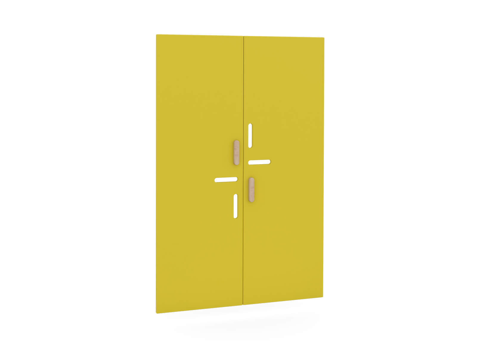 Kleiderschrank Türen (Paar), oliv - NEA-Serie