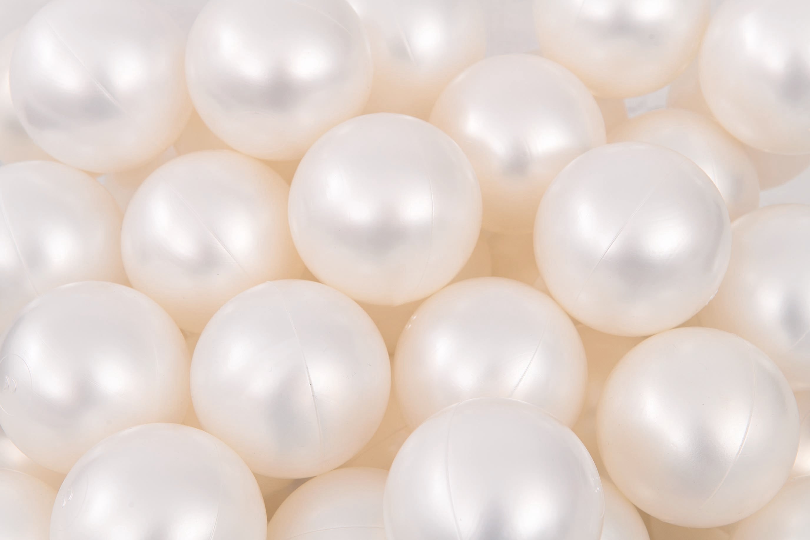 Bälle für Bällebad - 8cm / 250 Stück perle