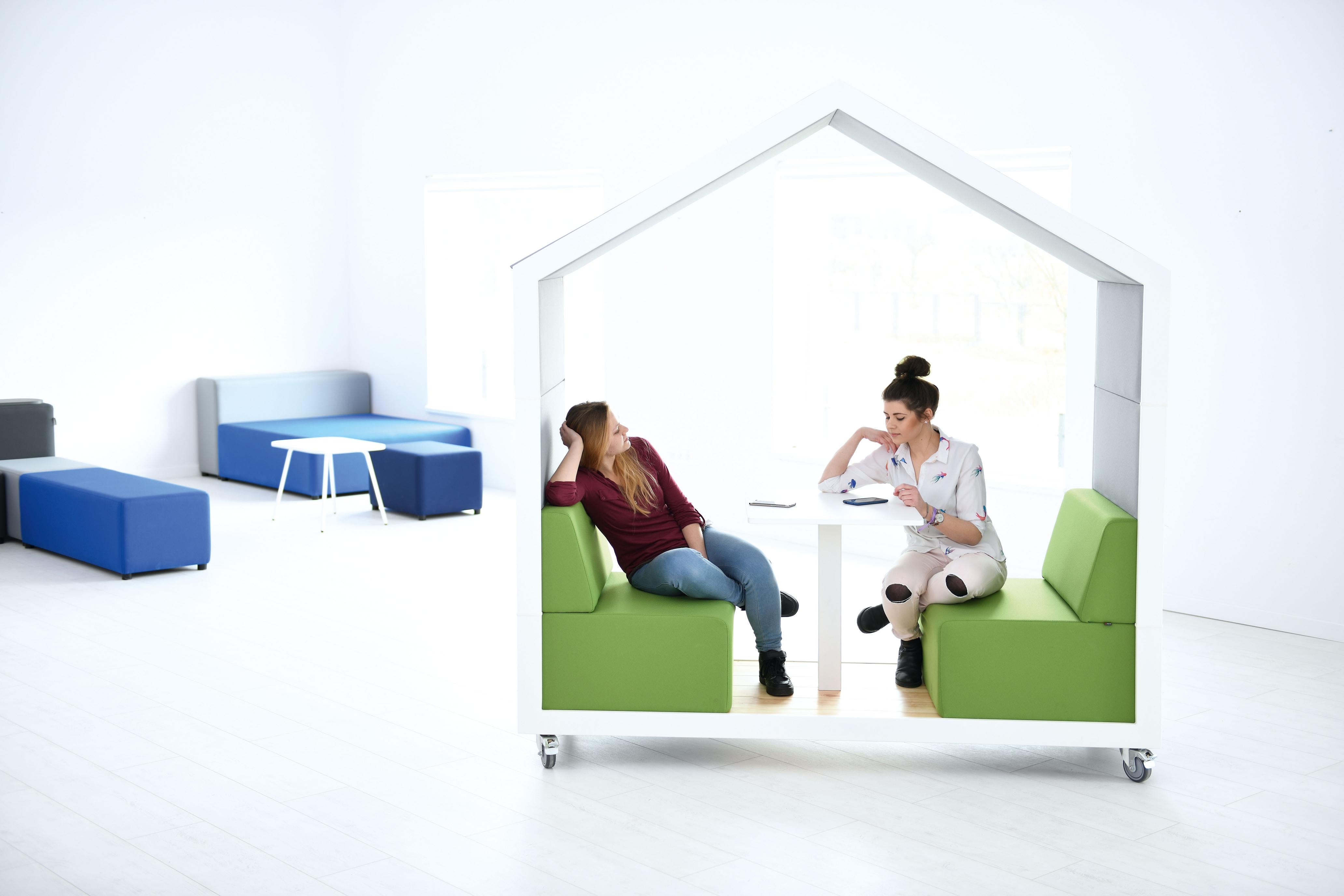 Meetingbox Treehouse ohne Rückwand – Stilvolle Acoustic Pod