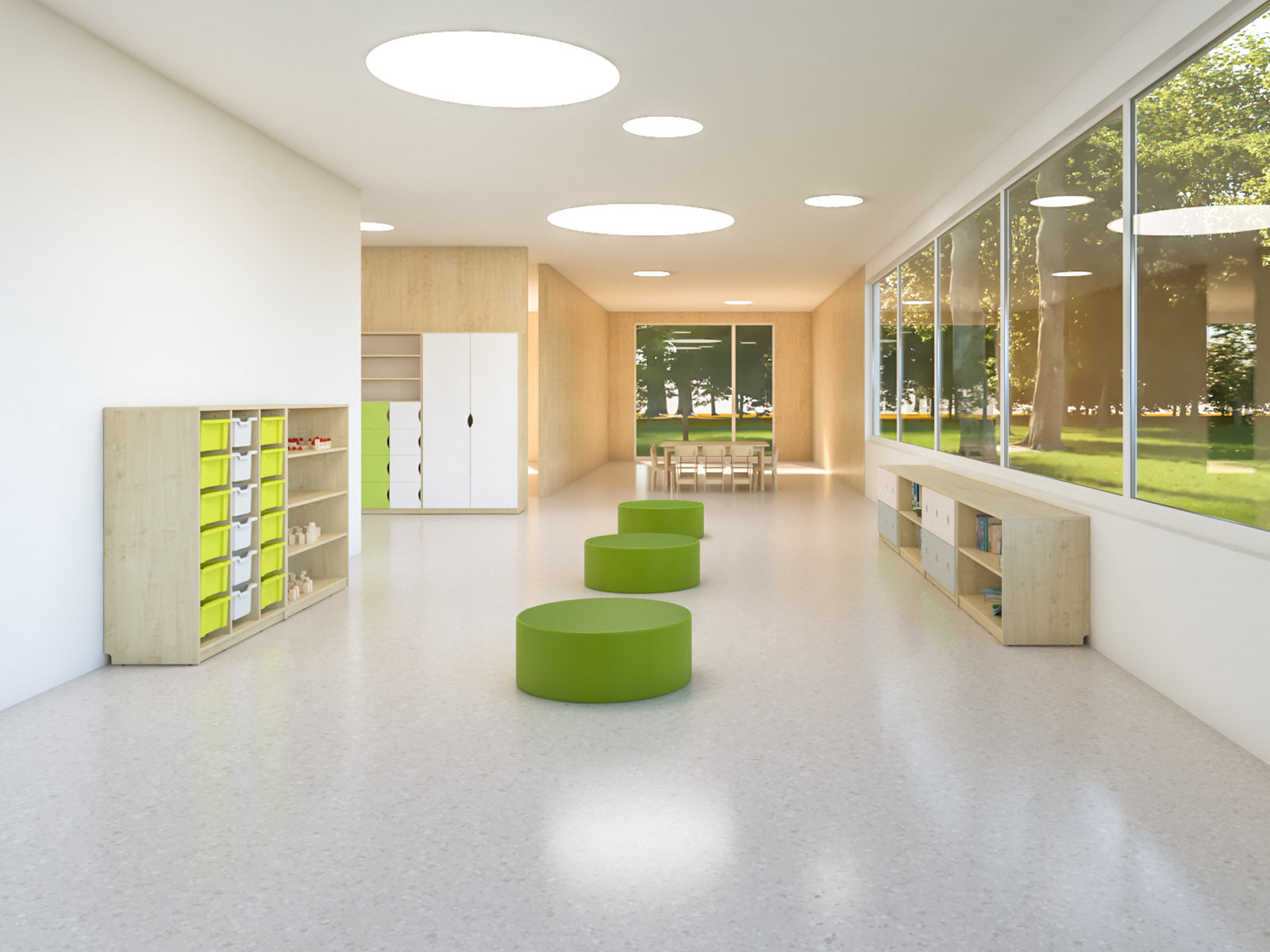 Konfigurierbare Schränke Türen/Schubladen/Container - FERIA-Serie