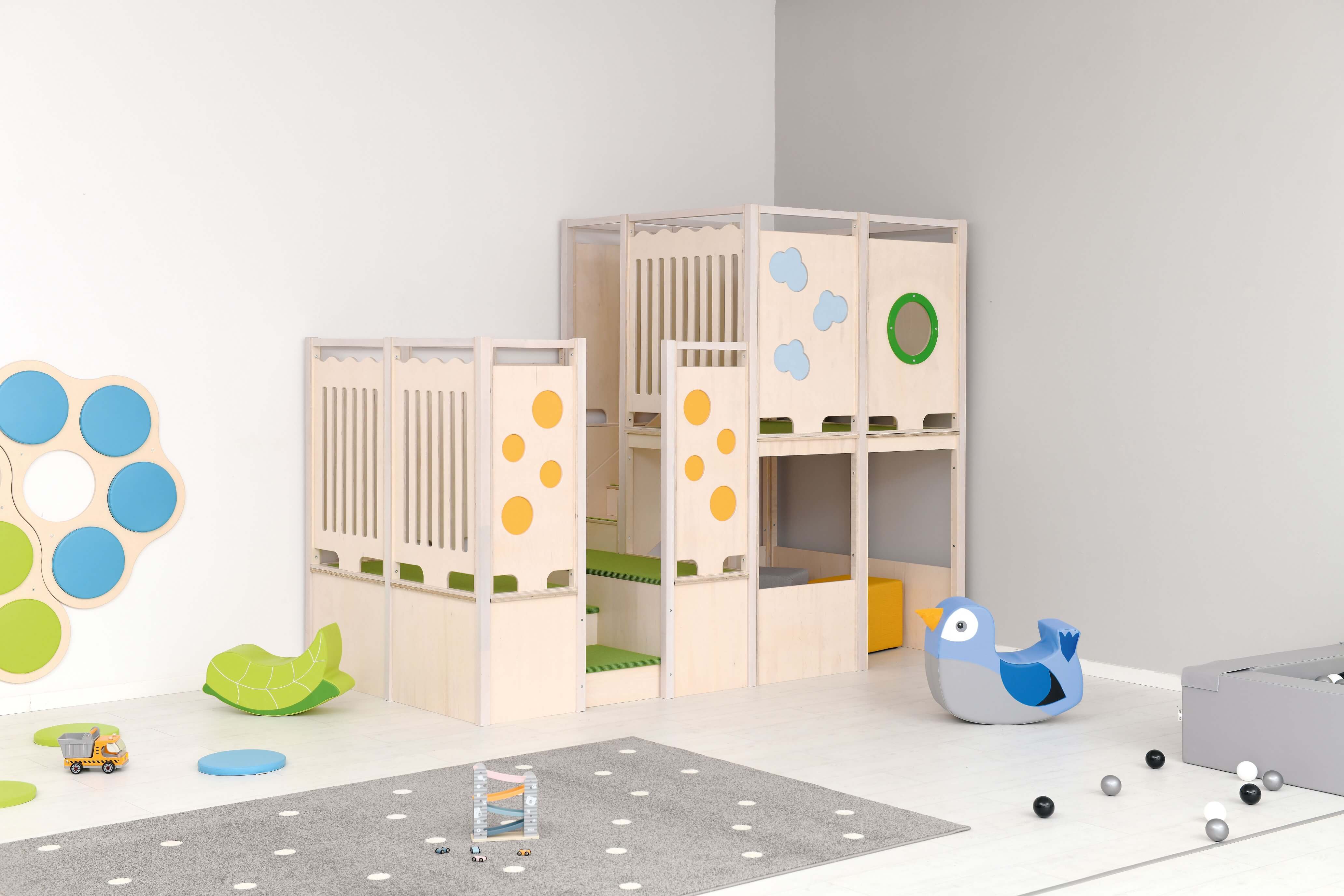 Kindergarten Hochebene Bianca im Gruppenraum von vorne links