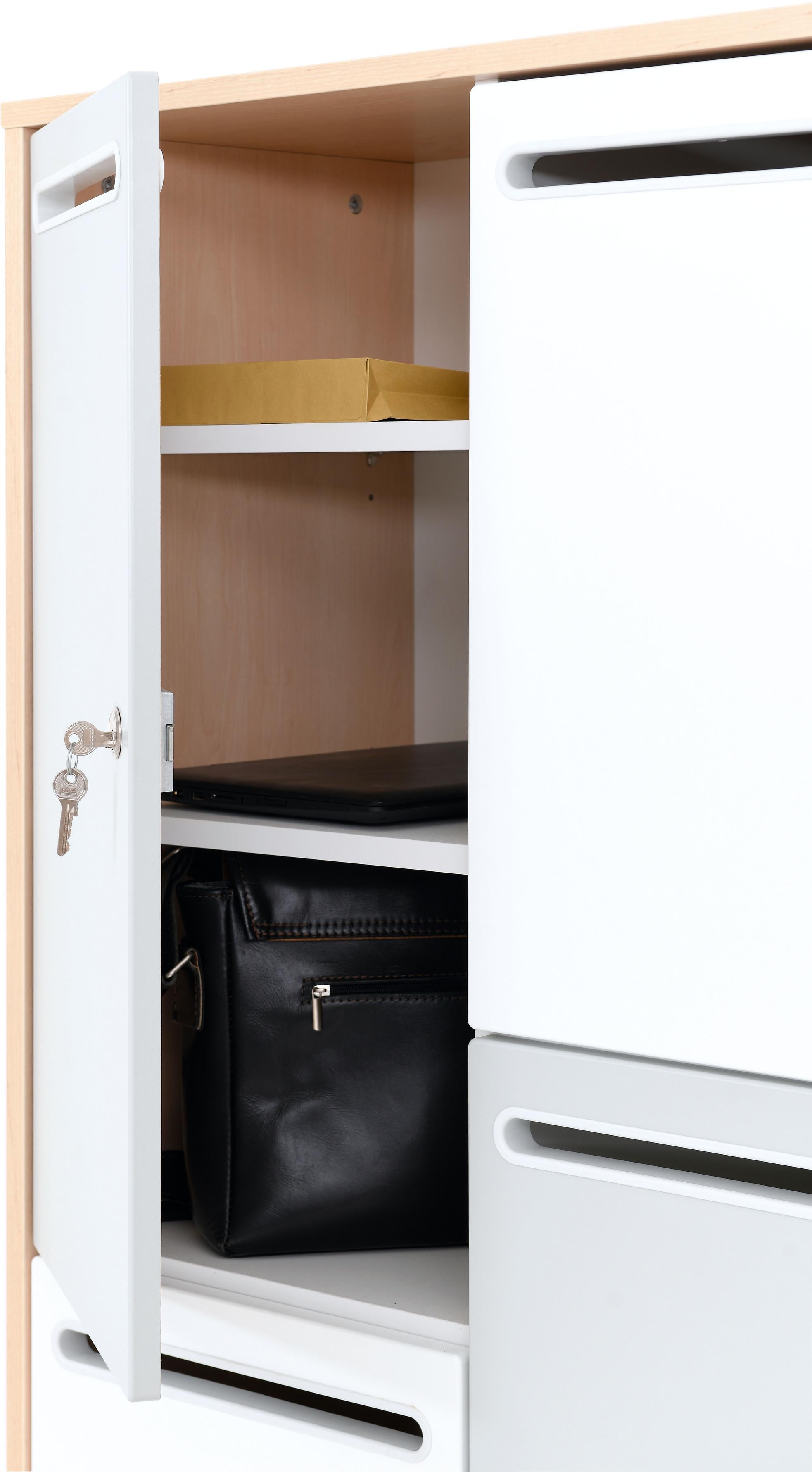 Quadro - Eigentumsschrank/Spind mit 9 Fächern für Schüler