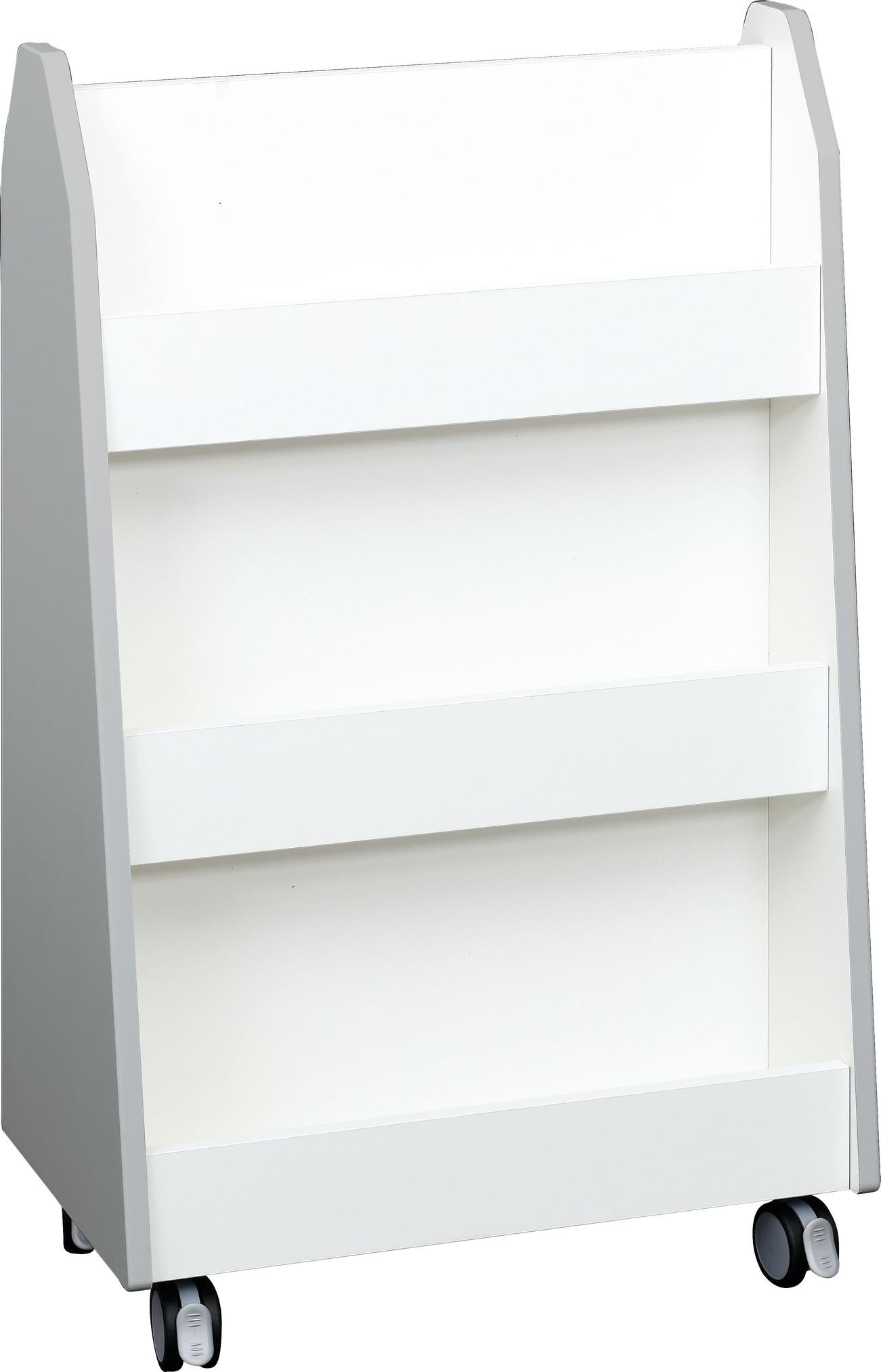 Quadro - Zweiseitiges Bücherregal in vielen Farben - Produkt wird im Kindergarten oder Schule genutzt.