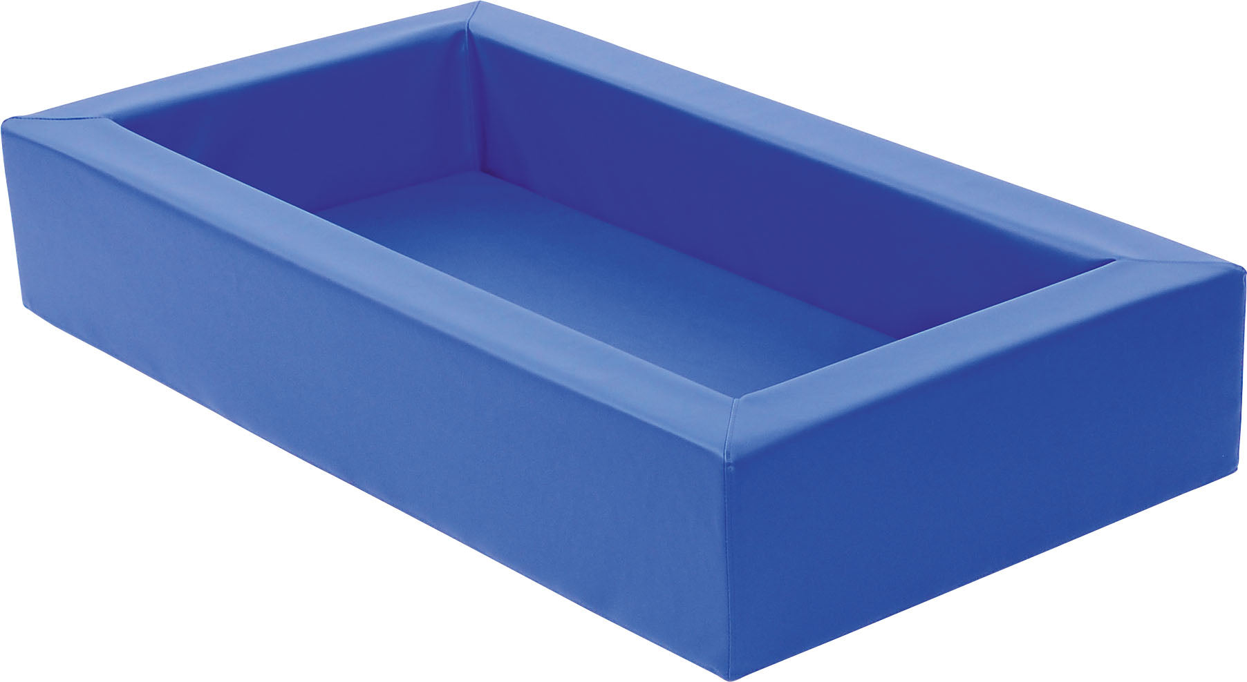 Ruheraum Krippenbett aus Schaumstoff dunkelblau