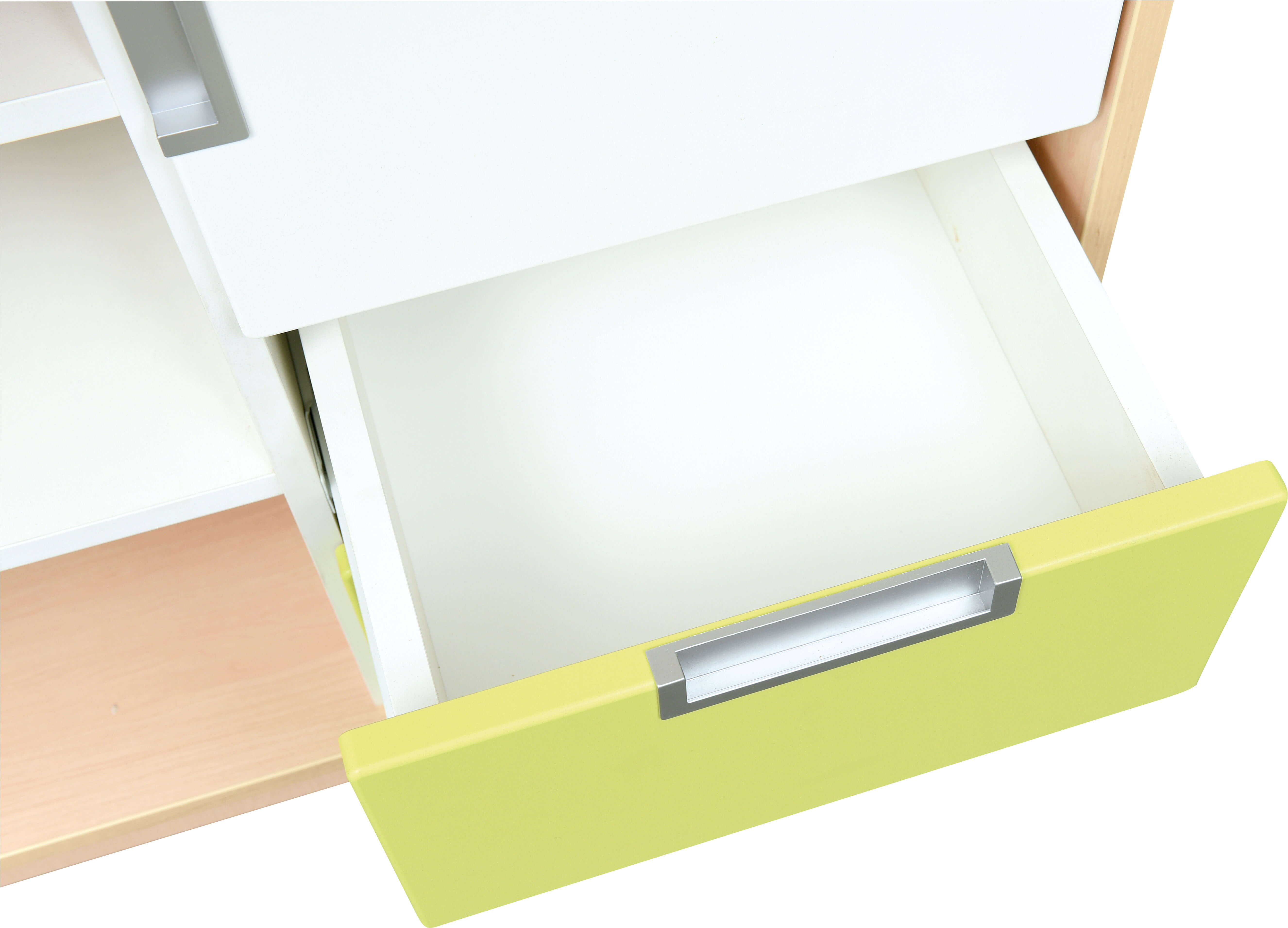 Wickelkommode Quadro, versch. Farben u. Dekore. Geeignet für die Krippe, Kita & Kindergarten.