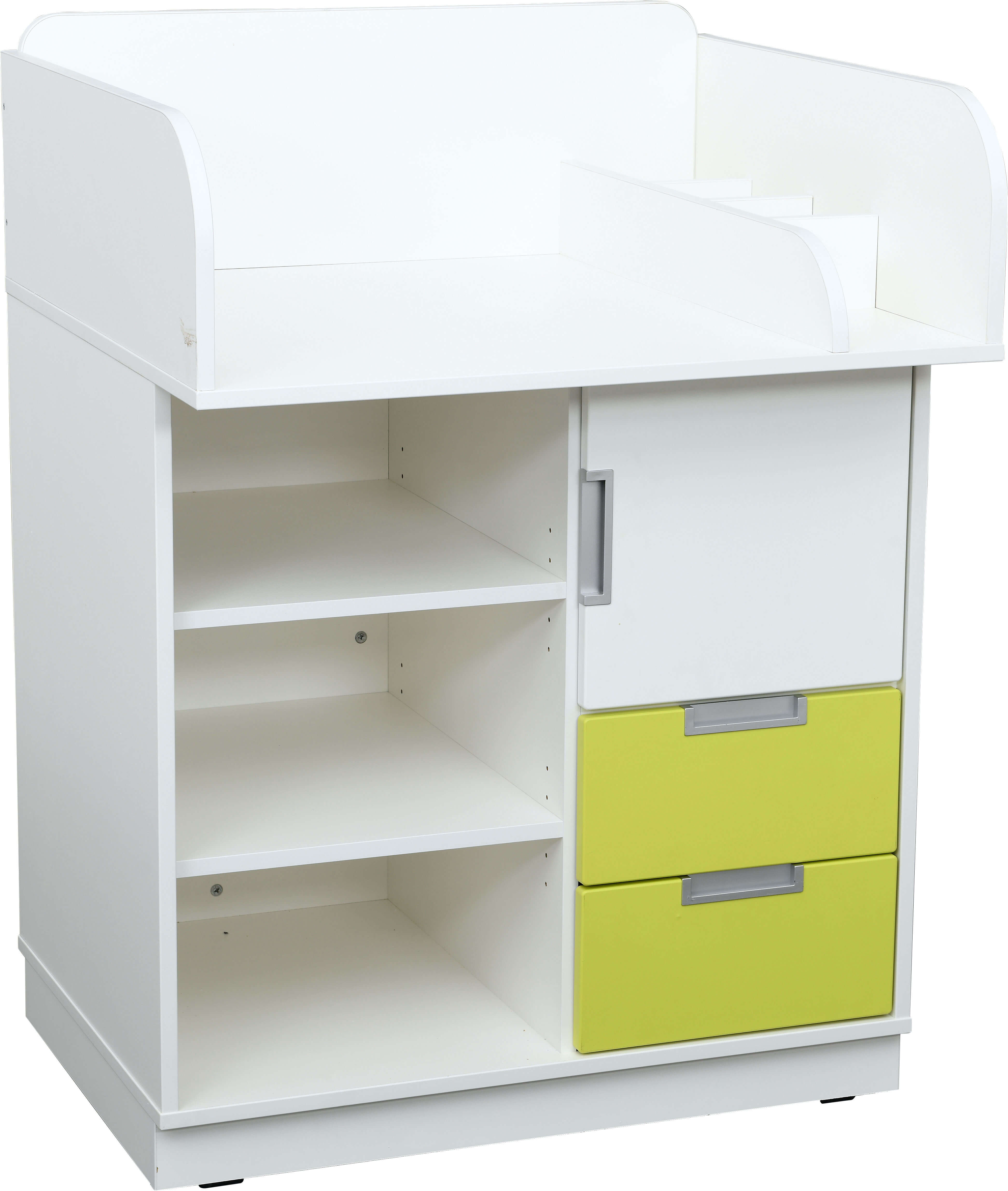 Wickelkommode Quadro, versch. Farben u. Dekore. Geeignet für die Krippe, Kita & Kindergarten.