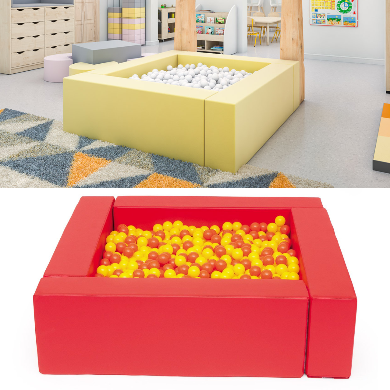 Bällebad - Square Pool - 140x140x41