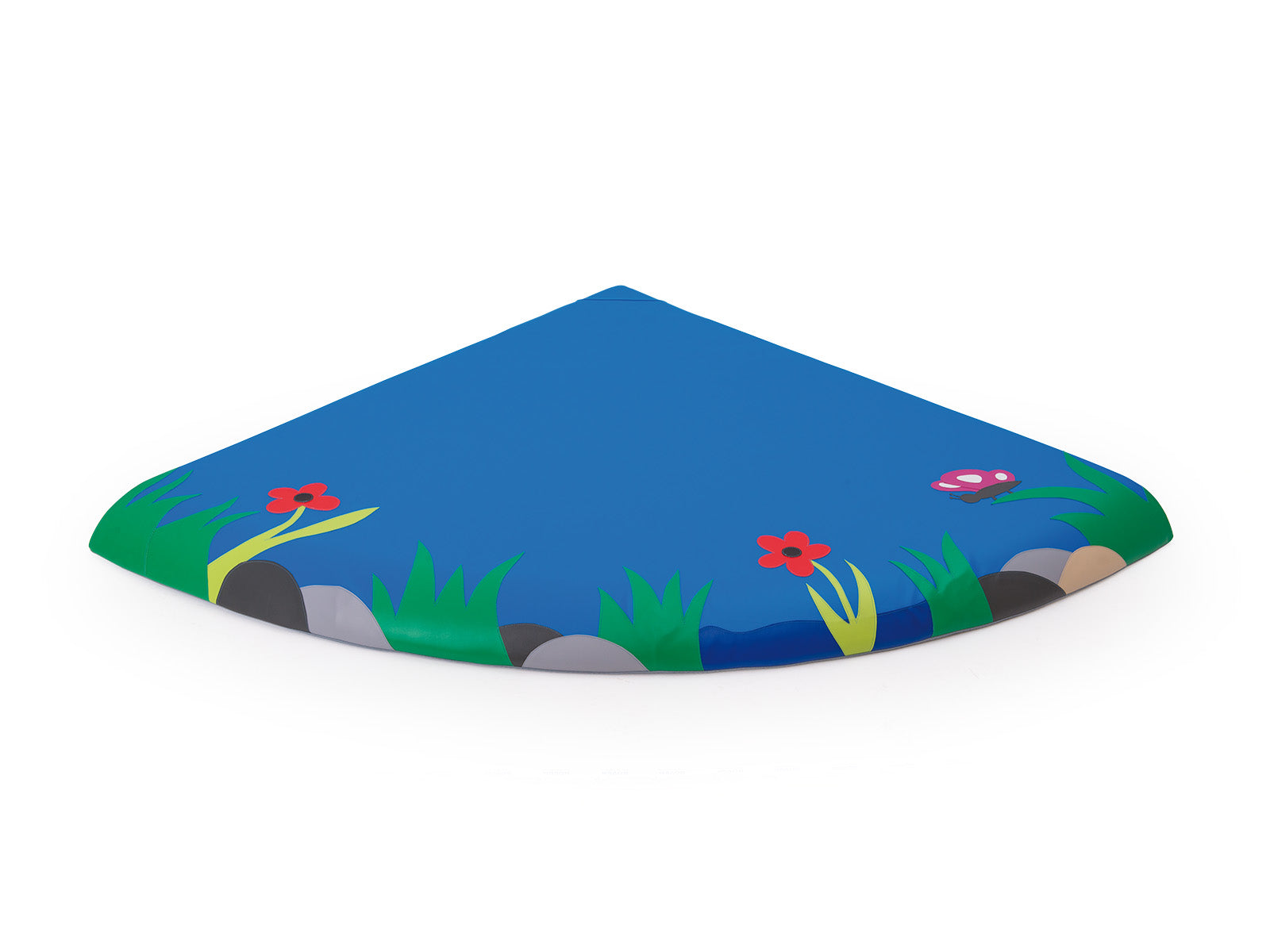 Eck-Spielmatte Weide 150cm x 150cm x 10cm