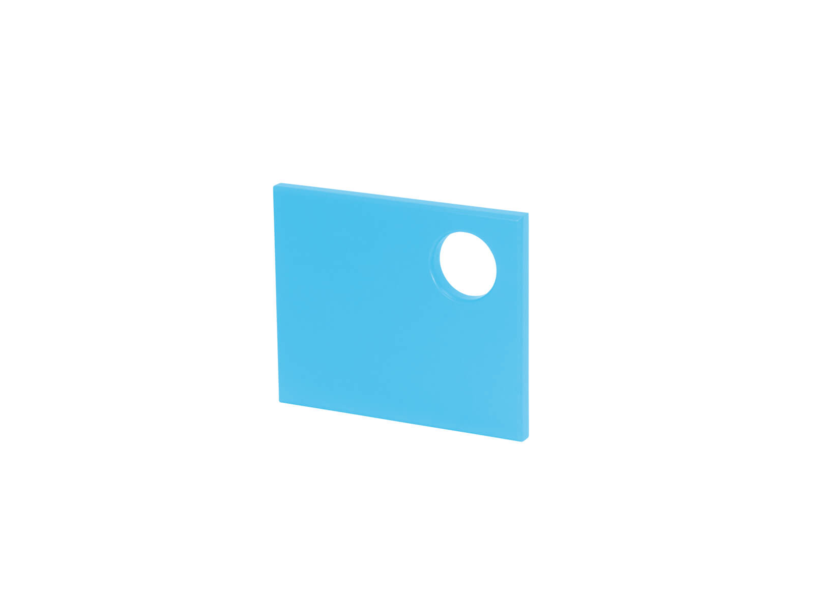 Petite porte Bubble, bleue - ignifuge