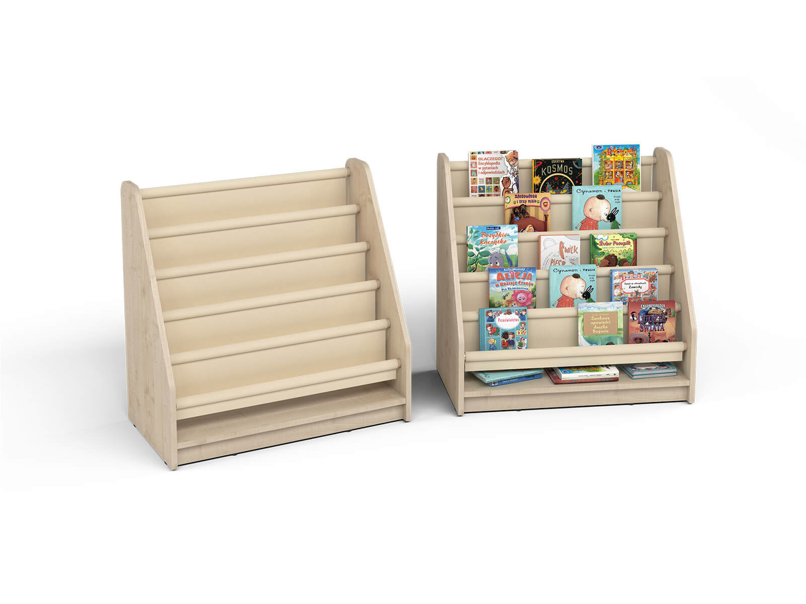 Ahorn Bücherregal