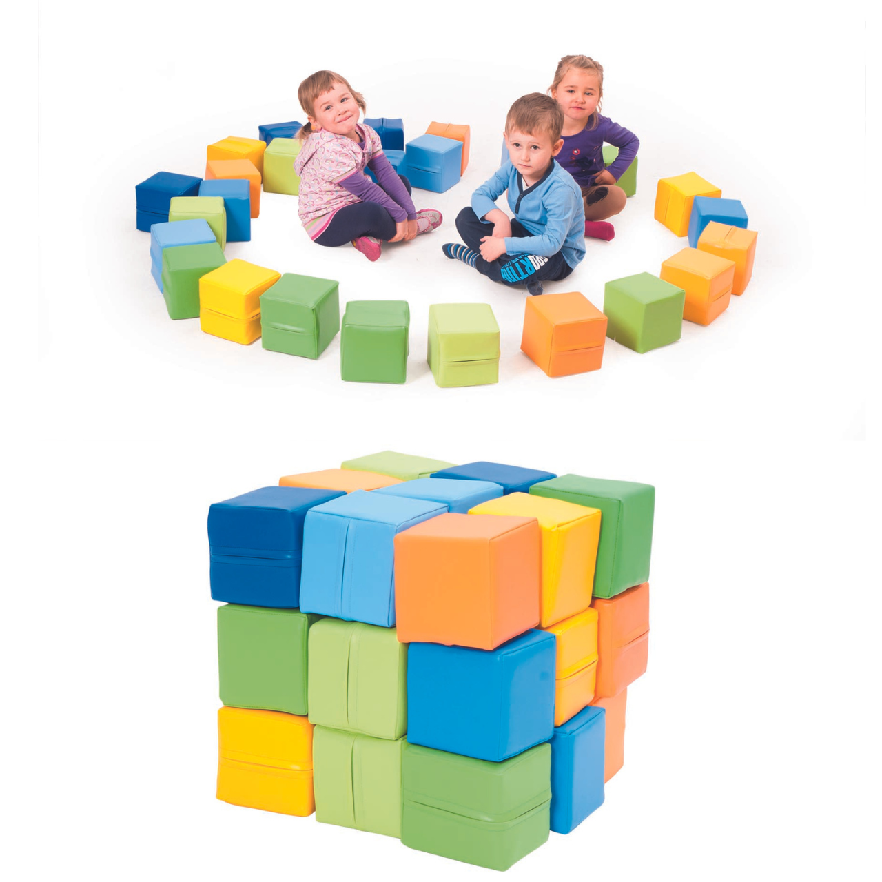 Schaumstoff-Würfel 27 Würfel