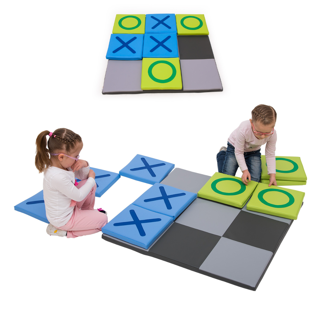 Tic-Tac-Toe Spielmatte 90cm x 90cm